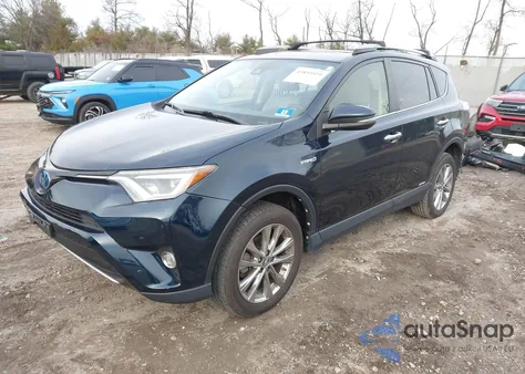 2018 Toyota Rav4 Hybrid Limited from USA, damaged, VIN JTMDJREV0JD214309